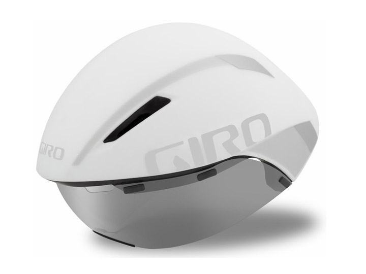 Шлем велосипедный Giro Aerohead MIPS мат.белый./серебристый., M (55-59cm)