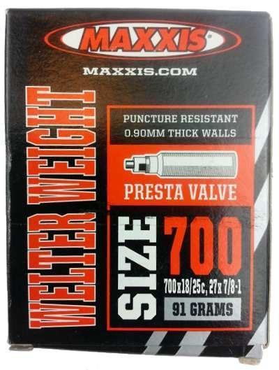 Камера Maxxis Welter Weight (IB69823100) 700x18/25C FV L:80мм