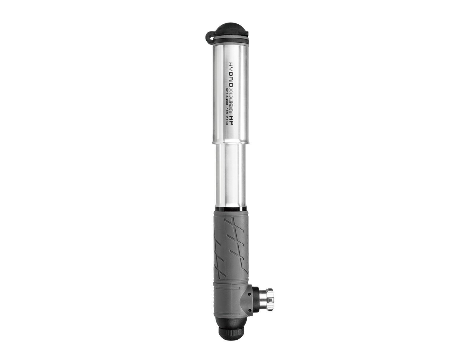 Насос Topeak Hybrid Rocket HP, 11bar/макс., алюм., серебряный., 97г